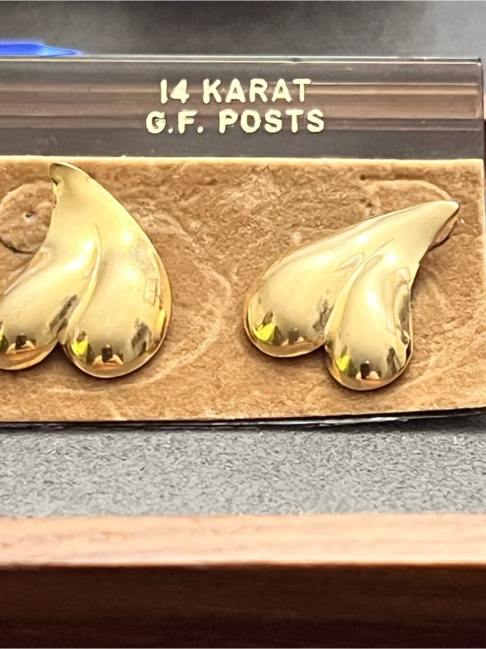 Teardrop Stud Earrings